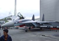 07 RED @ LFPB - Sukhoi Su-35S FLANKER-E at the Aerosalon 2013, Paris - by Ingo Warnecke