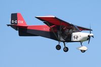 G-CCIK @ X3CX - About to touch down at Northrepps. - by Graham Reeve