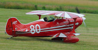 N801MS @ 40C - Watervliet Fly-In - by Mark Parren