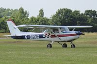 G-BHMG @ EGSV - Just landed at Old Buckenham. - by Graham Reeve