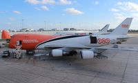 OO-THB @ MIA - TNT 747-400F