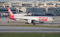 PT-MUA @ MIA - TAM 777-300 - by Florida Metal