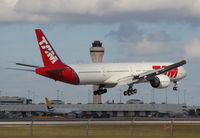 PT-MUC @ MIA - TAM 777-300 - by Florida Metal
