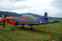 3H-FC @ LOXZ - Austrian AF PC-7 - by Thomas Ranner