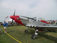 N551DP @ KBKL - On display @ Cleveland International Air Show