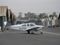 N541DB @ SZP - 1964 Beech S35 BONANZA, Continental IO-520-B 285 Hp, S35 first Bonanza with 285 Hp, taxi to Museum ramp for display - by Doug Robertson
