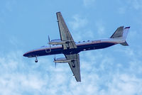 N27442 @ KNZY - N27442 1989 Fairchild SA227-AC Metro III C/N AC750-B San Diego North Island Naval Air Station (Halsey Field)  TdelCoro Coronado Island July 3, 2013 - by Tomás Del Coro