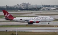 G-VROC @ MIA - Virgin 747