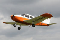 G-BRBW @ EGBR - Piper PA-28-140 Cherokee at The Real Aeroplane Club's Jolly June Jaunt, Breighton Airfield, 2013. - by Malcolm Clarke