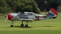 G-YOTS @ EGTH - 1. G-YOTS arriving at the Shuttleworth Military Pagent Flying Day, 30 June 2013 - by Eric.Fishwick