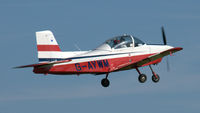 G-AYWM @ EGTH - 42. G-AYWM departing the Shuttleworth Military Pagent Flying Day, 30 June 2013.