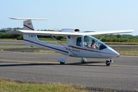 G-SKYT @ EGFH - Visting Sky Arrow 650TC. - by Roger Winser