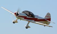 G-BKCX @ EGFH - Visiting CAP-10B departing. - by Roger Winser