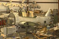 N4725V @ KCNO - Composite of O-47s , ex 38-284 and 38-295
At Planes of Fame Museum , Chino , California - by Terry Fletcher