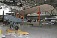 D5649 @ EGSU - Airco DH-9. In the AirSpace hangar, Imperial War Museum Duxford, July 2013. - by Malcolm Clarke