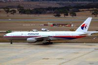 9M-MRI @ YMML - Boeing 777-2H6ER [28416] (Malaysian Airlines) Melbourne Int~VH 20/03/2007 . Wearing Visit Malaysia Year 2007 titles. - by Ray Barber