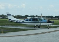 N207AB @ ORL - Cessna 207 - by Florida Metal