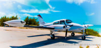 C-GMRW @ MYE3 - Parked at Farmer Cay MYE3 airport in the Exuma, Bahamas. - by Sylvain Faust