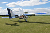 G-FJTH @ X5FB - Aeroprakt A-22 Foxbat. A Fly UK 2013 team member's aircraft at Fishburn Airfield, June 2013. - by Malcolm Clarke