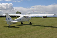 D-MENS @ X5FB - B & F Technik FK-9. Participant in Fly UK 2013. Fishburn Airfield, June 2013. - by Malcolm Clarke