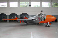 WZ590 @ EGSU - De Havilland DH-115 Vampire T.11. At The Imperial War Museum, Duxford. July 2013. - by Malcolm Clarke