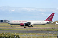 N351AX @ EKCH - N351AX wet-leased to SAS during the summer of 2013. Just arrived as SK944 from ORD - by Erik Oxtorp