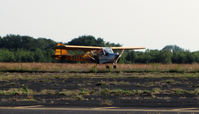 G-MVYV @ EGFH - Resident Snowbird Mk.IV, on hold for runway 04 at EGFH.