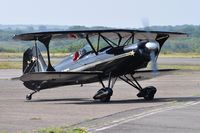 G-BSZB @ EGFH - Visiting Stolp Starduster Too. - by Roger Winser