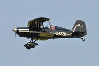 G-BSZB @ EGFH - Visiting Stolp Starduster Too. - by Roger Winser