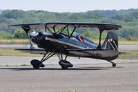 G-BSZB @ EGFH - Visiting Stolp Starduster Too. - by Roger Winser