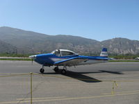 N8667H @ SZP - 1947 North American NAVION, Continental IO-520 285 Hp upgrade, taxi back - by Doug Robertson