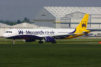 G-ZBAD @ EGCC - Monarch - by Chris Hall