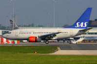 LN-RPH @ EGCC - Scandinavian Airlines - by Chris Hall