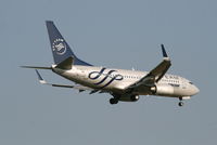 YR-BGF @ EBBR - Flight RO371 is descending to RWY 02