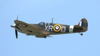 G-AIST @ EGSU - 41. P7308 on the eve of Flying Legends Air Show, Duxford - July 2013.