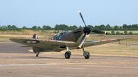 G-CGUK @ EGSU - 3. X4650 on the eve of Flying Legends Air Show, Duxford - July 2013.