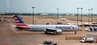 N376AN @ KDFW - Taxi DFW - by Ronald Barker