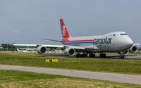LX-VCG @ ELLX - taxying to the active - by Friedrich Becker