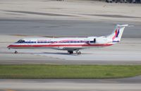 N690AE @ MIA - American Eagle E145 - by Florida Metal
