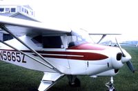 N5865Z @ AXV - Owned by Bluffton Flying Service in 1961 for flight instruction. - by Larry Niemeyer