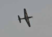 ZF264 - Off airport. RAF Tucano coded 264 displaying on practice day for the Wales National Air Show, Swansea Bay, UK. A topside pass would have been nice. - by Roger Winser