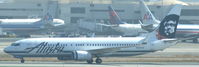 N566AS @ KLAX - Alaska Airlines, is taxiing to the gate at Los Angeles Int´l(KLAX) after landing - by A. Gendorf