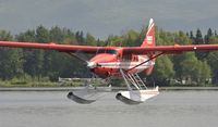 N2899J @ PALH - Departing Lake Hood - by Todd Royer