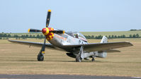F-AZSB @ EGSU - 3. F-AZSB on the eve of Flying Legends Air Show, Duxford - July 2013.