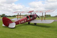 G-ANLS @ EGBR - De Havilland DH-82A Tiger Moth II at The Real Aeroplane Club's Jolly June Jaunt, Breighton Airfield, 2013. - by Malcolm Clarke
