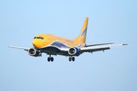 F-GZTB @ LFRB - Boeing 737-33V, Short approach rwy 25L, Brest-Bretagne Airport (LFRB-BES) - by Yves-Q