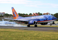 N713SY @ TNCM - N713SY