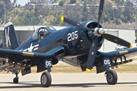 N240CF @ KSEE - At 2013 Wings Over Gillespie Airshow in San Diego , California - by Terry Fletcher
