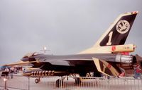 FA-110 @ EBFS - F-16A.80 years  1 squadron. - by Robert Roggeman