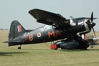 G-AZWT @ EGSU - Part of the Flying Legends 2013 line-up. - by Carl Byrne (Mervbhx)